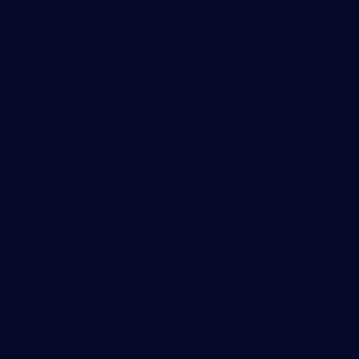 '70's Baroque Plain Dark Navy
