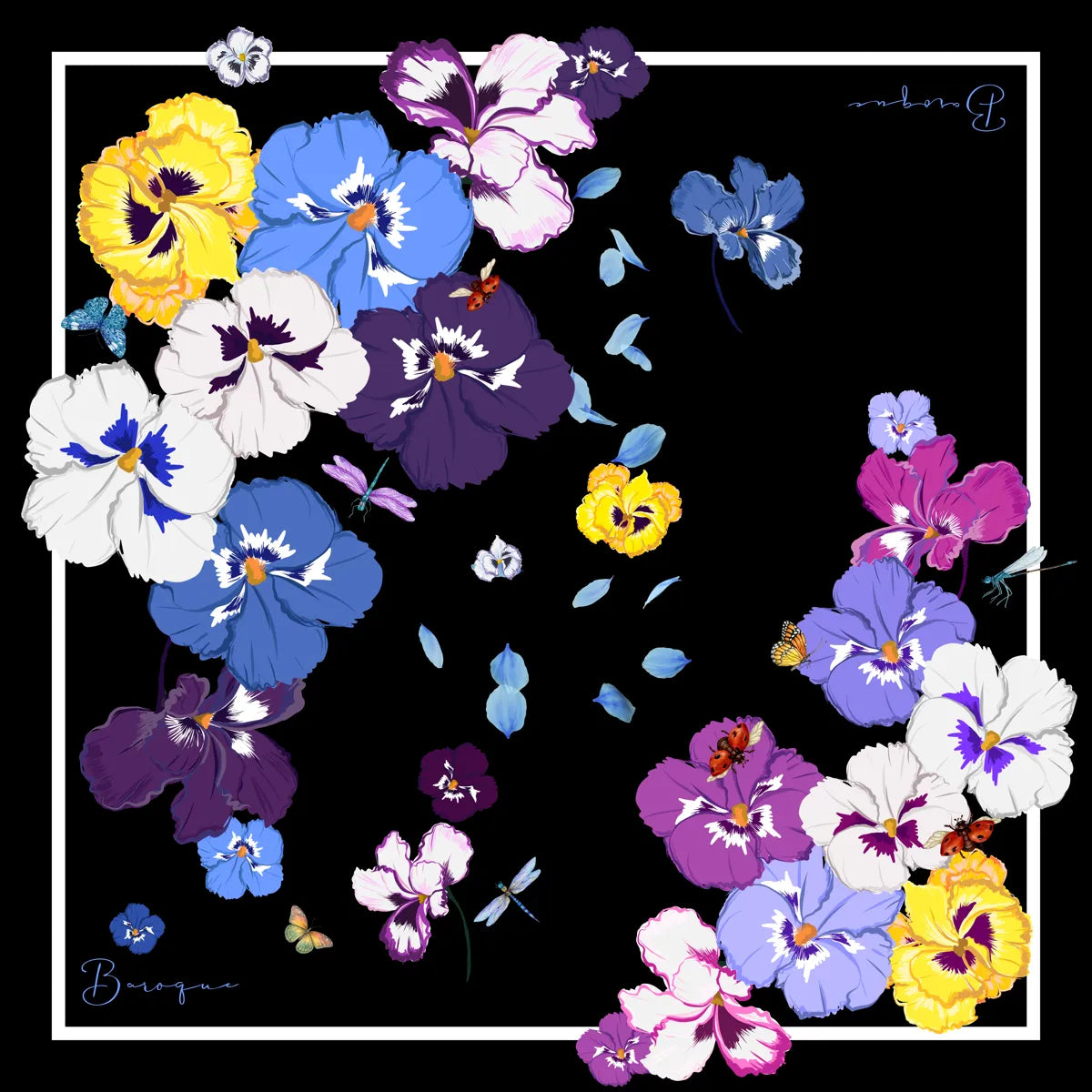 Posing with a Pansy