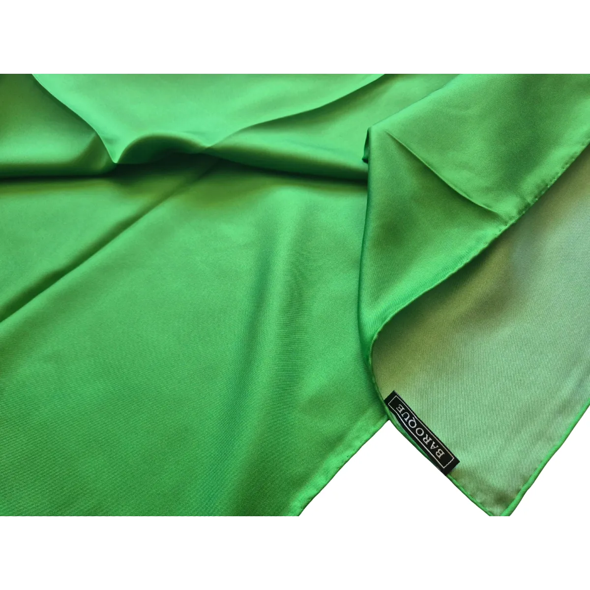 Baroque Plain Emerald Green