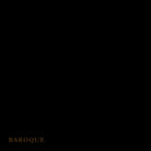Baroque Plain Black - Fringe Edge