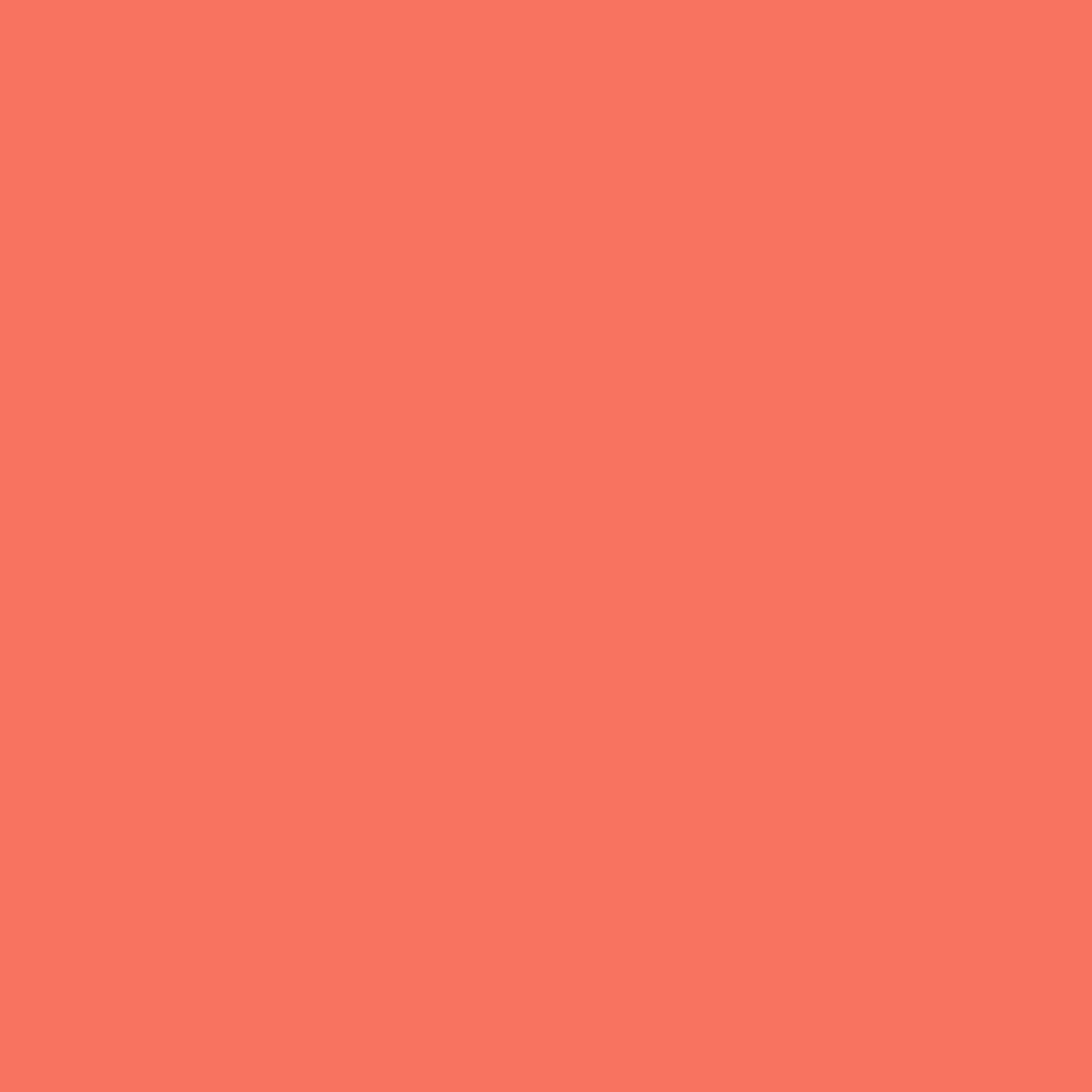 '70's Baroque Plain Coral