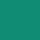 '70's Baroque Plain Teal Green