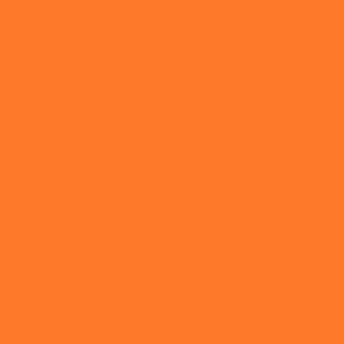 '70's Baroque Plain Orange