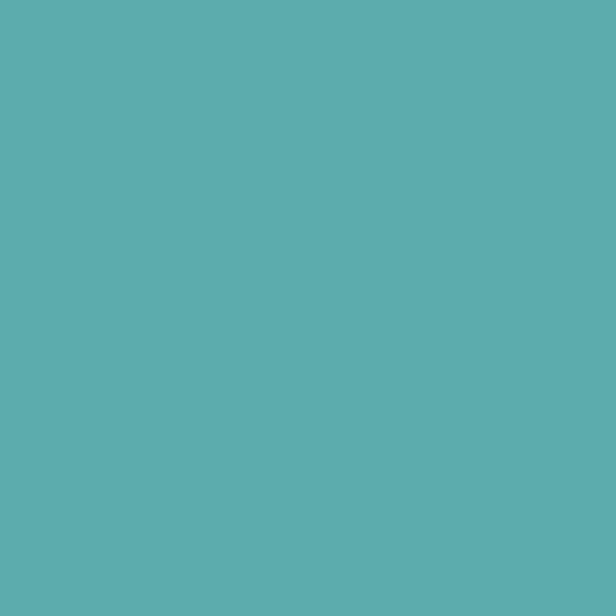 '70's Baroque Plain Turquoise